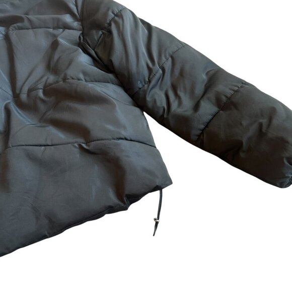 Deluc 5315D Black Puffer Coat Zip-Down Pockets Jacket Cozy Size XS Women's - Picture 9 of 11